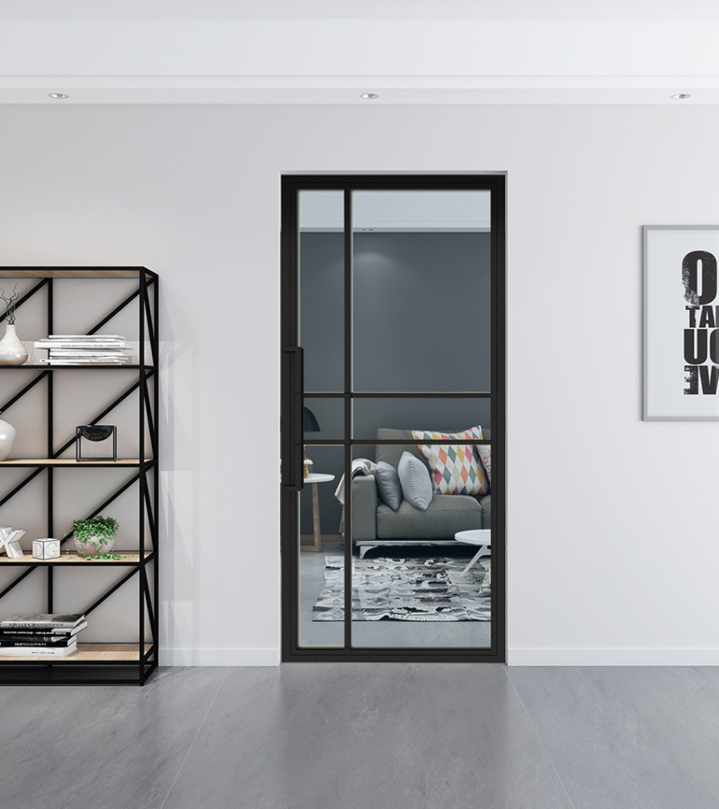 Taatsdeur 6 vaks modern op maat gemaakt