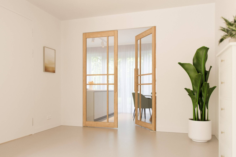 Dubbele Eiken Taatsdeur op maat gemaakt